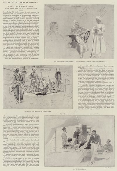 De opmars naar Dongola door Henry Charles Seppings Wright